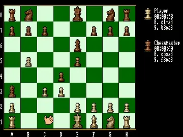 Fidelity Chessmaster 2100, The_Disk1 screen shot game playing